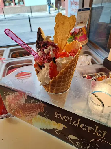 LODY AMERYKAŃSKIE-ŚWIDERKI,JOGURT MROŻONY, GRANITA...